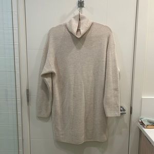 Merino wool sweater dress